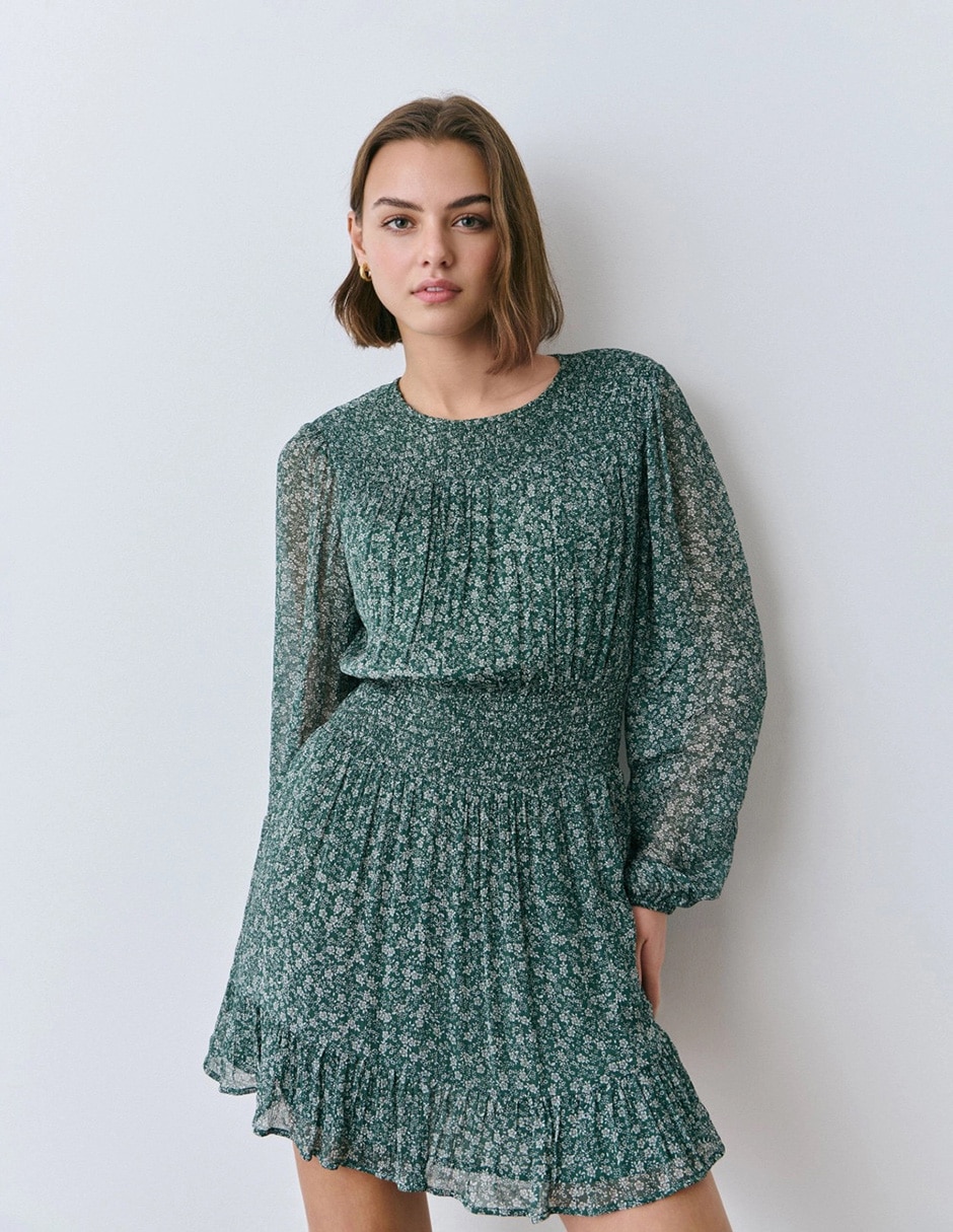 Vestido corto casual Brownie para mujer