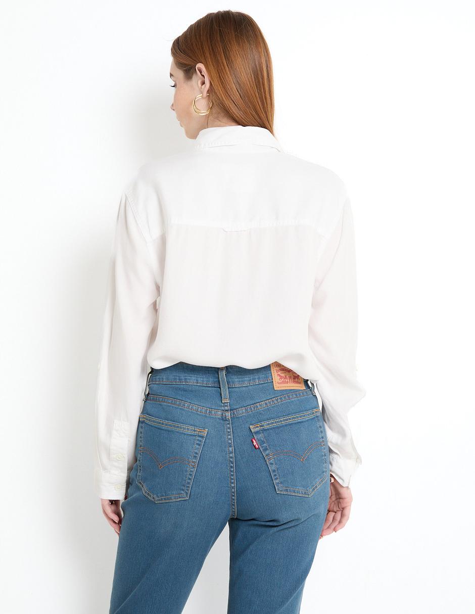 Blusa American Eagle manga larga para mujer