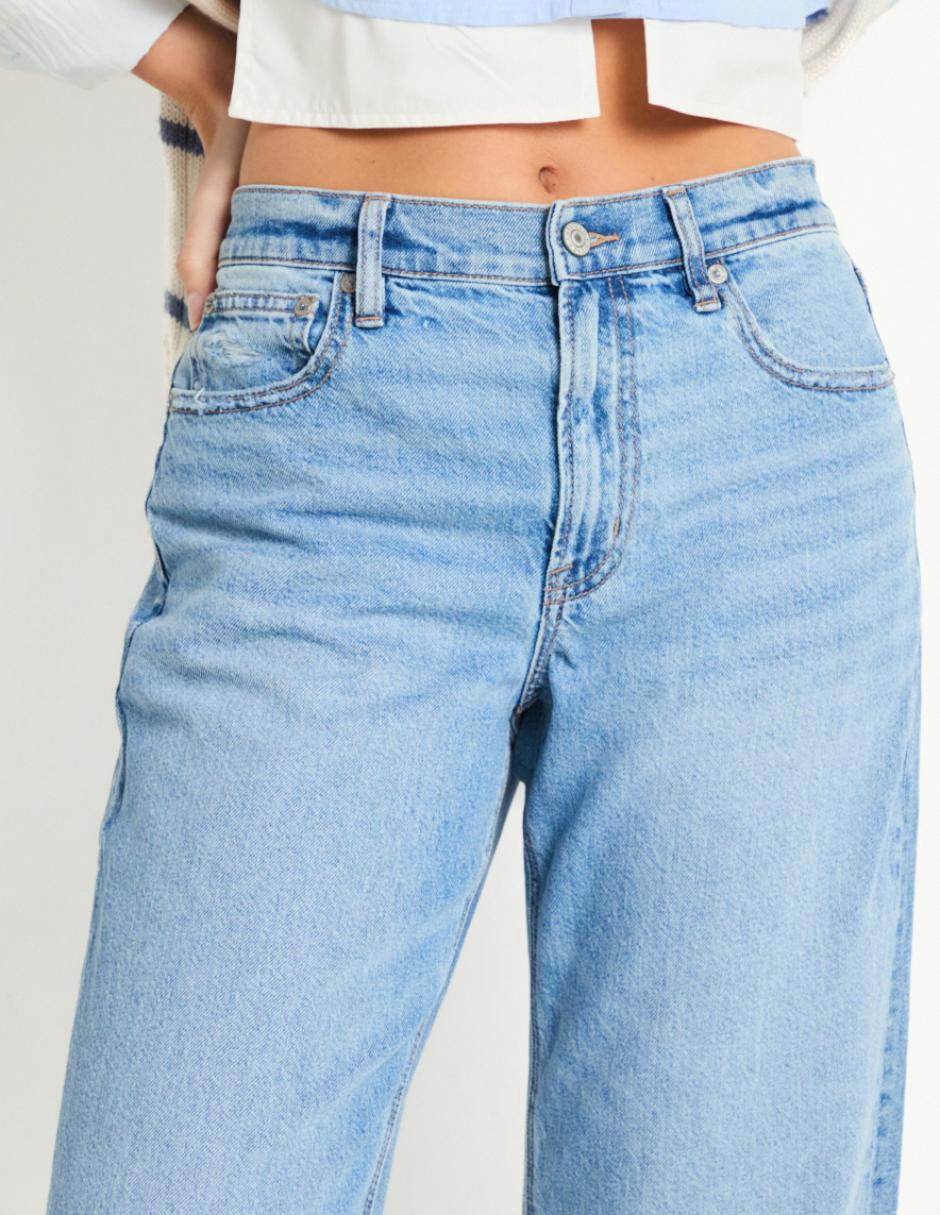 Jeans straight para mujer 2