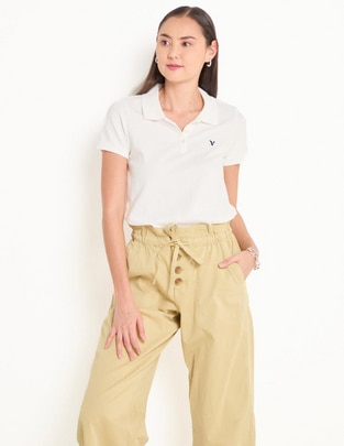 Playera tipo polo para mujer Playera tipo polo para mujer