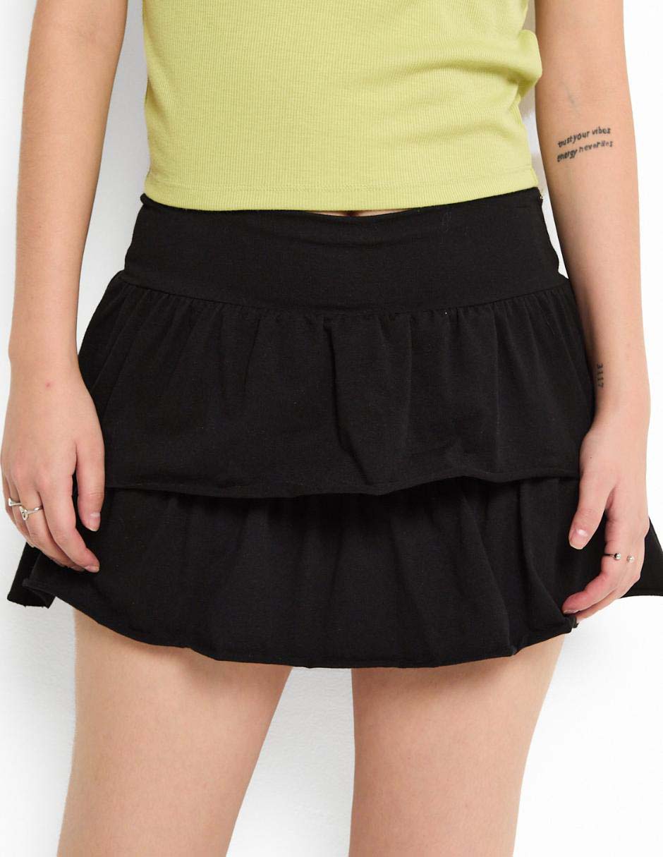 Falda short mini That's It a la cintura