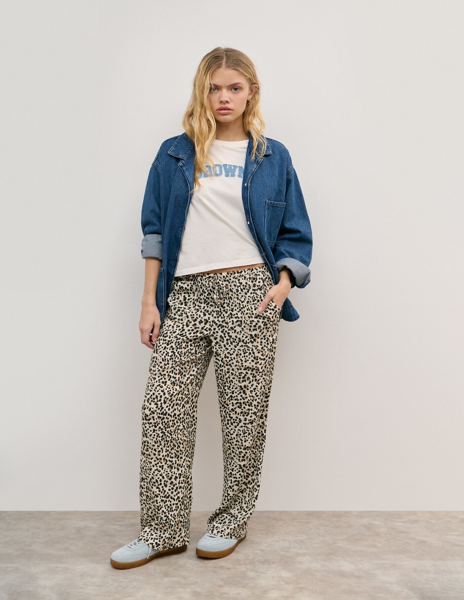 Pantalón regular para mujer 3