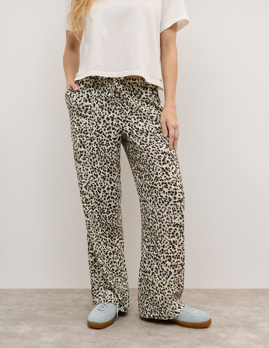 Pantalón regular para mujer