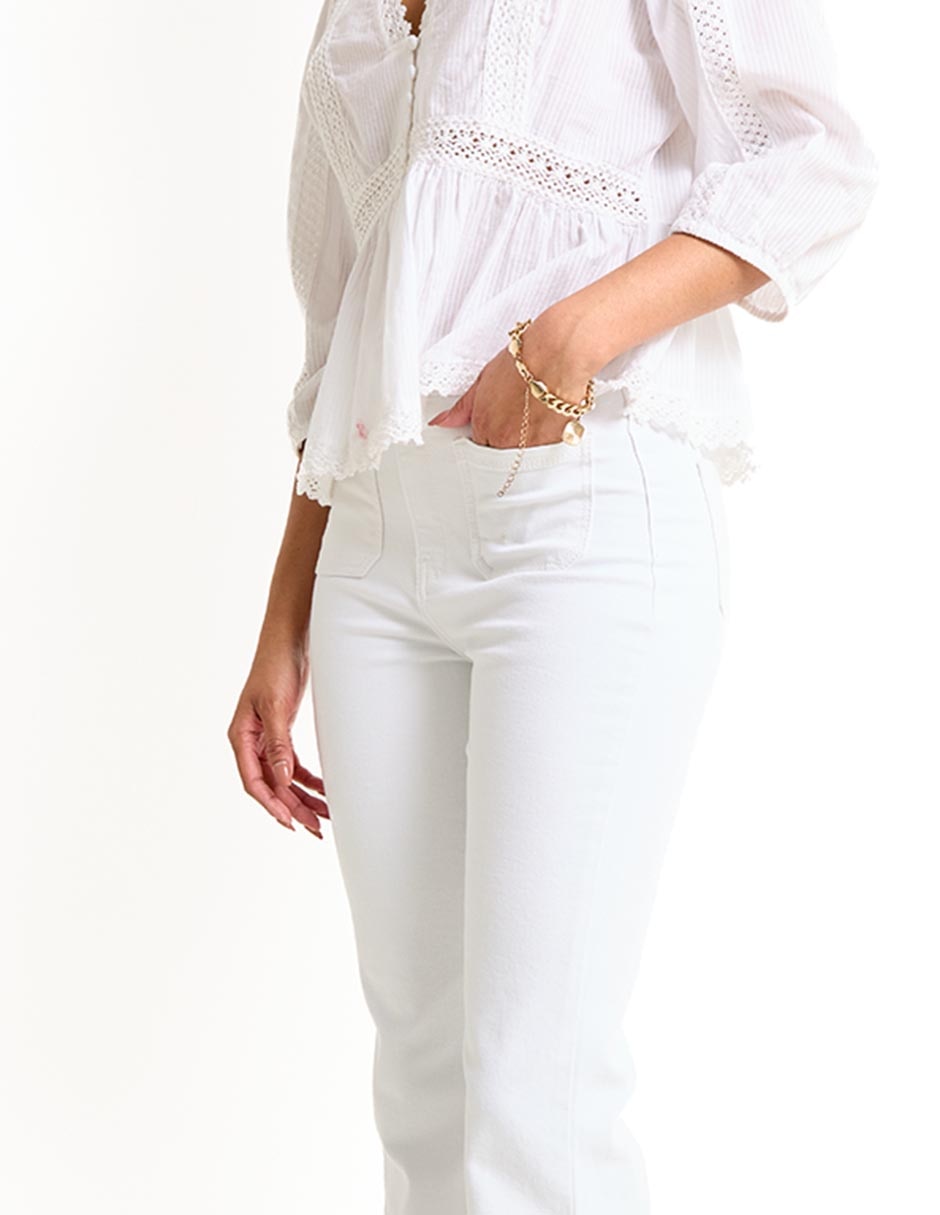 Pantalón relaxed amplio para mujer 2