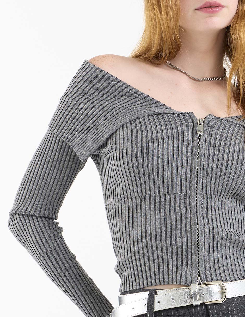Blusa That's It manga larga para mujer