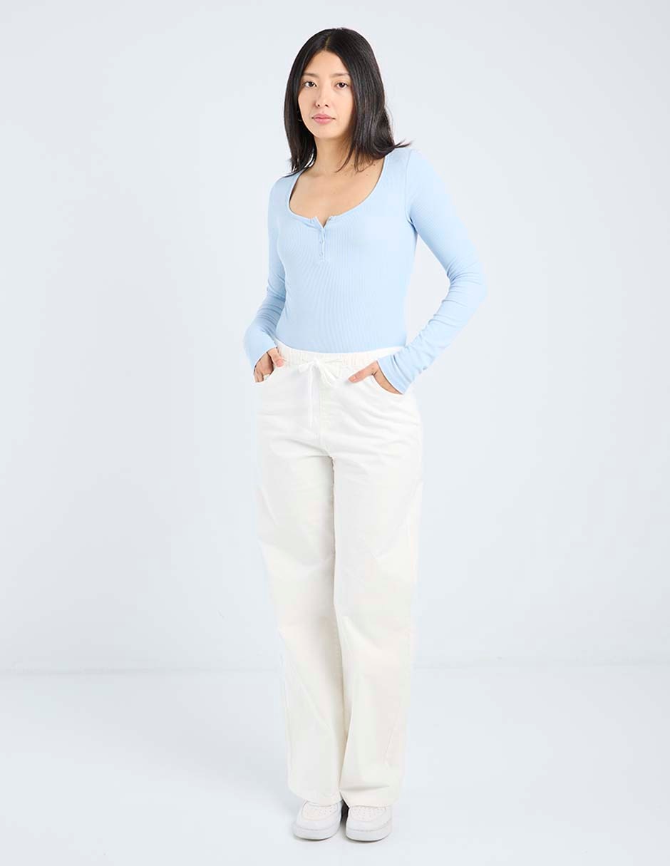 Pantalón straight para mujer 8