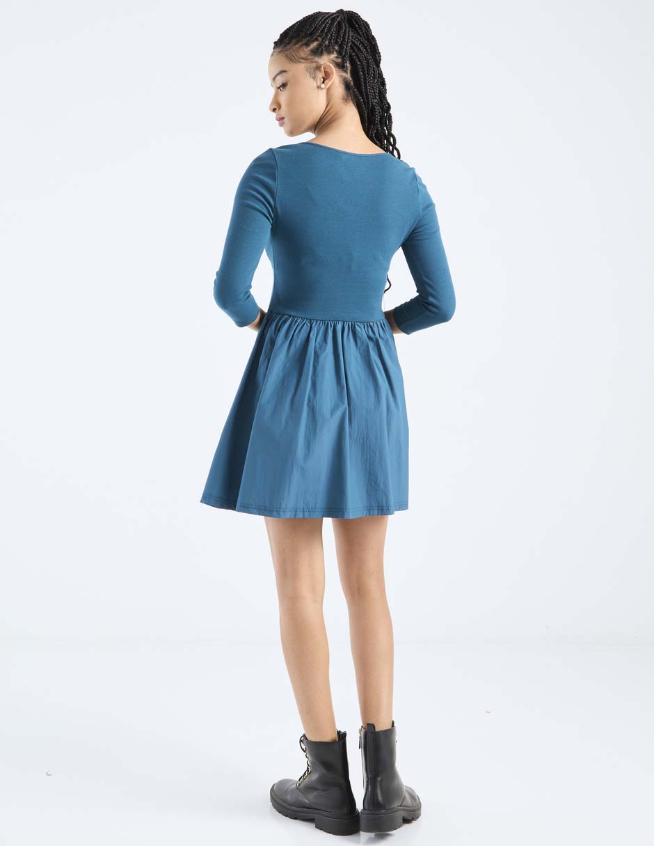 Vestido corto casual para mujer