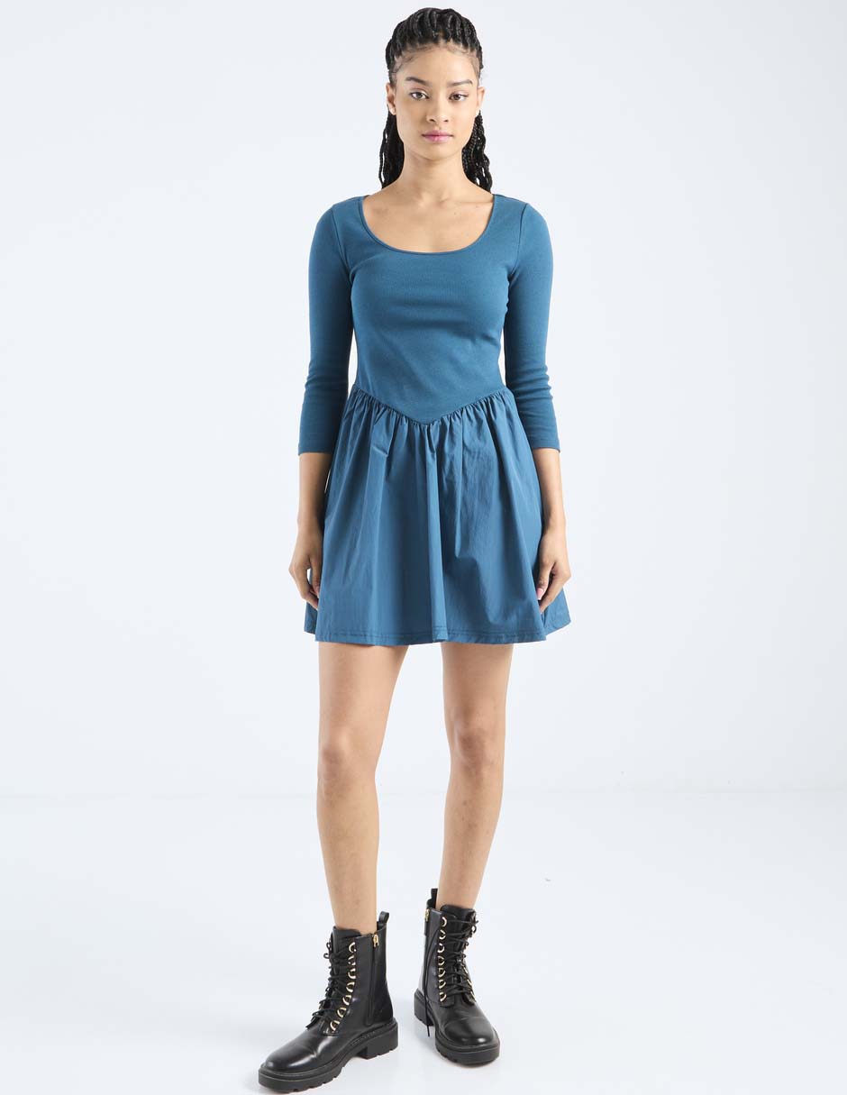 Vestido corto casual para mujer