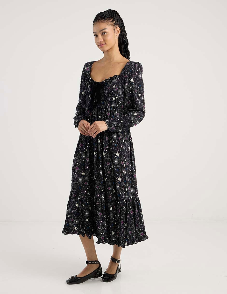Vestido crop casual para mujer