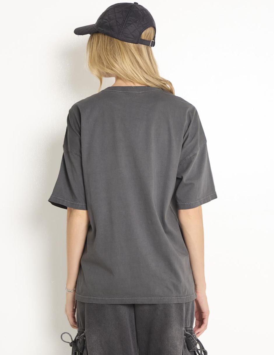 Playera manga corta That's It cuello redondo para mujer