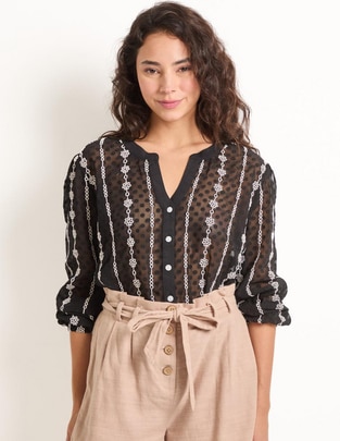 Blusa manga larga para mujer 1