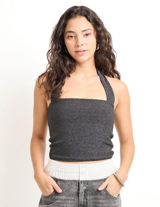Top escote cuadrado tirante ancho