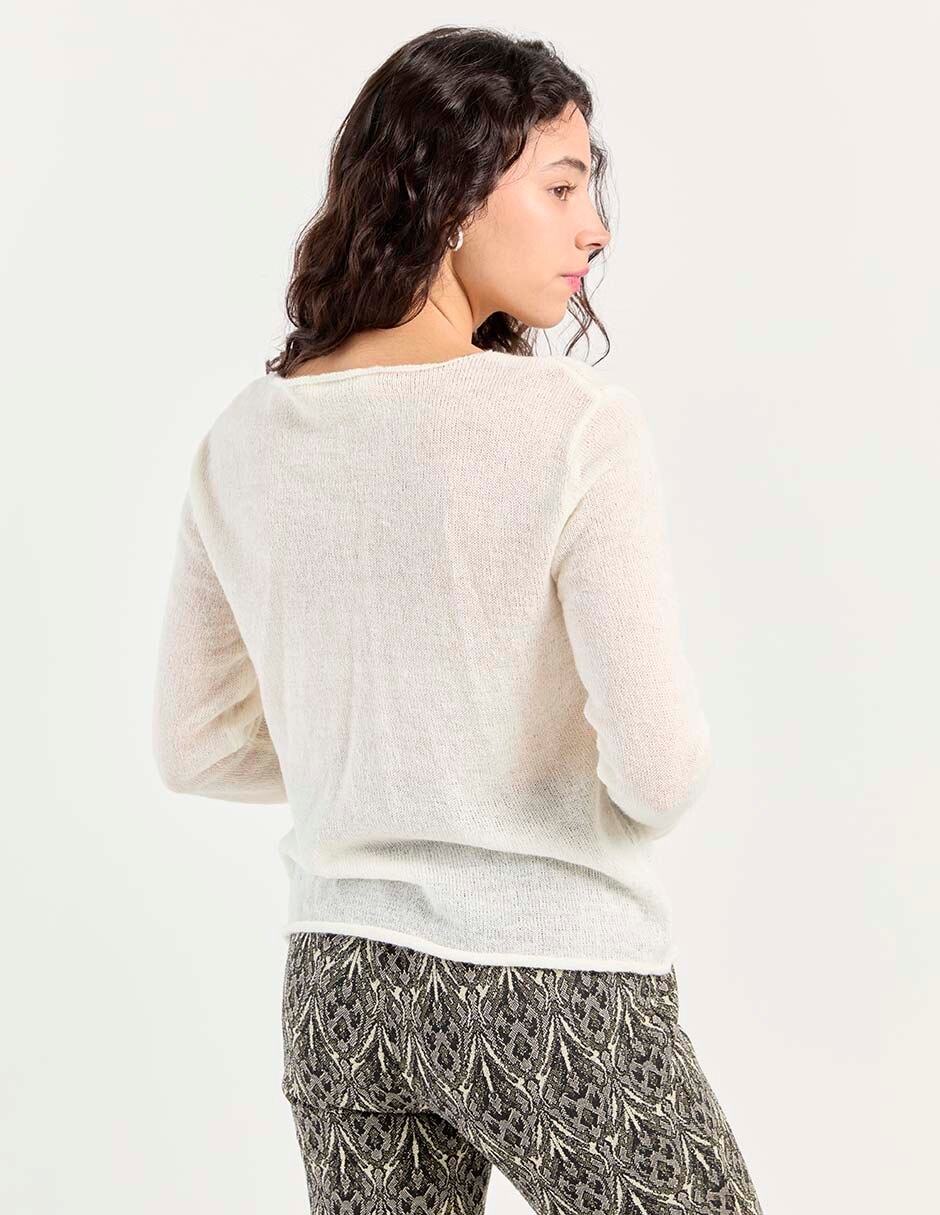 Blusa manga larga para mujer 5