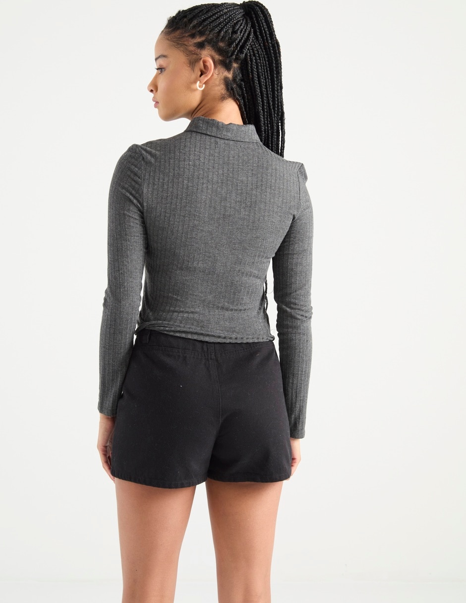 Blusa Sexy Jeans manga larga para mujer
