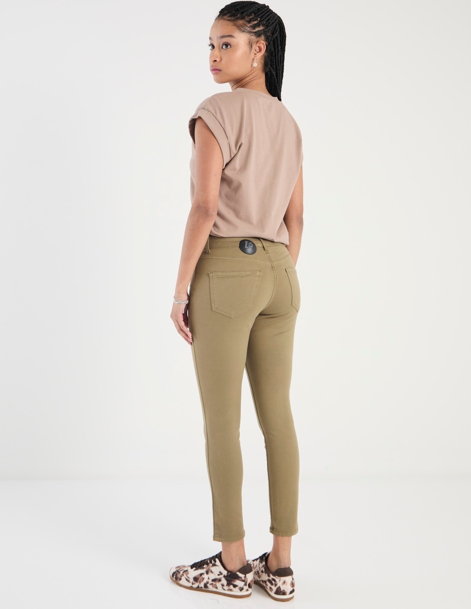Pantalón chino skinny para mujer 2