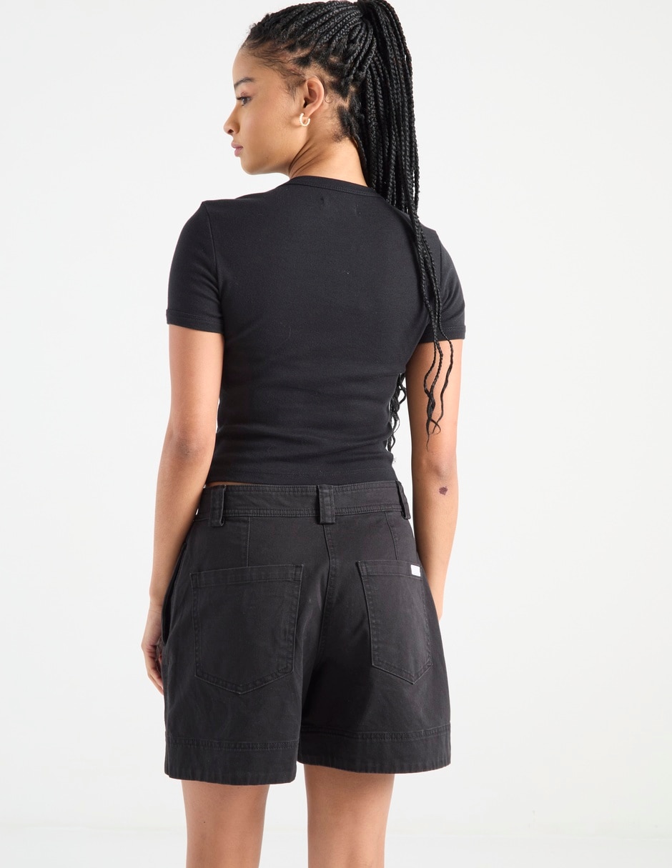 Playera manga corta Sexy Jeans cuello redondo para mujer