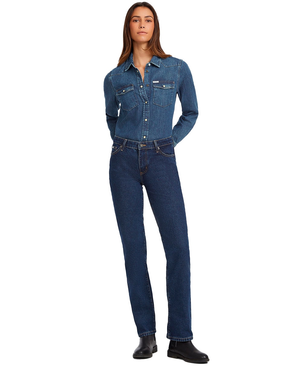 Blusa Guess Jeans manga larga para mujer