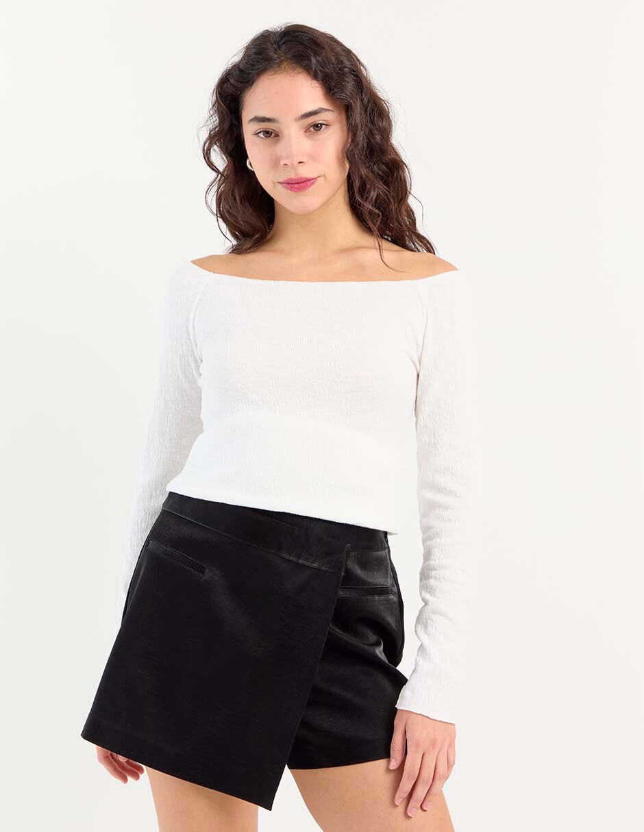 Top escote bardot Top escote bardot
