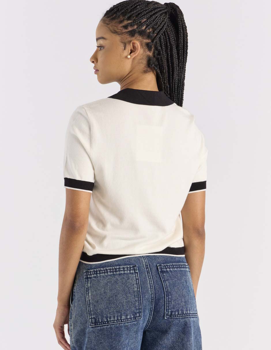 Playera tipo polo That's It para mujer