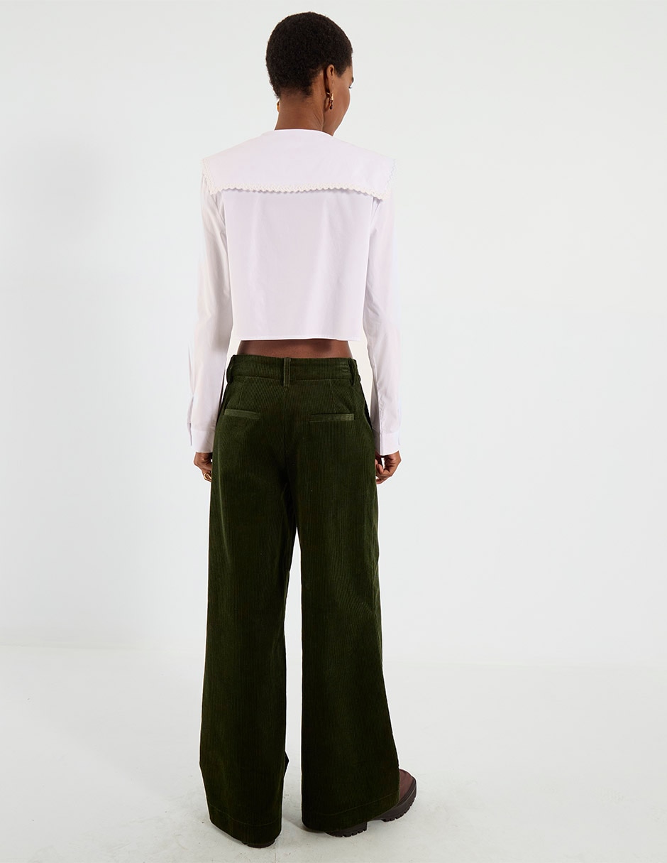 Pantalón plisado That'S It regular para mujer
