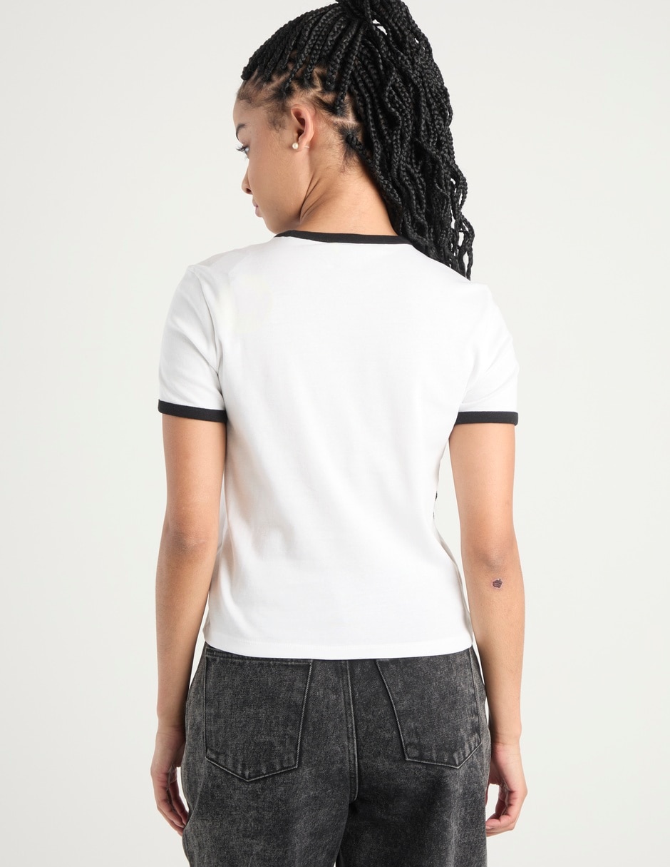 Playera manga corta That's It cuello redondo para mujer