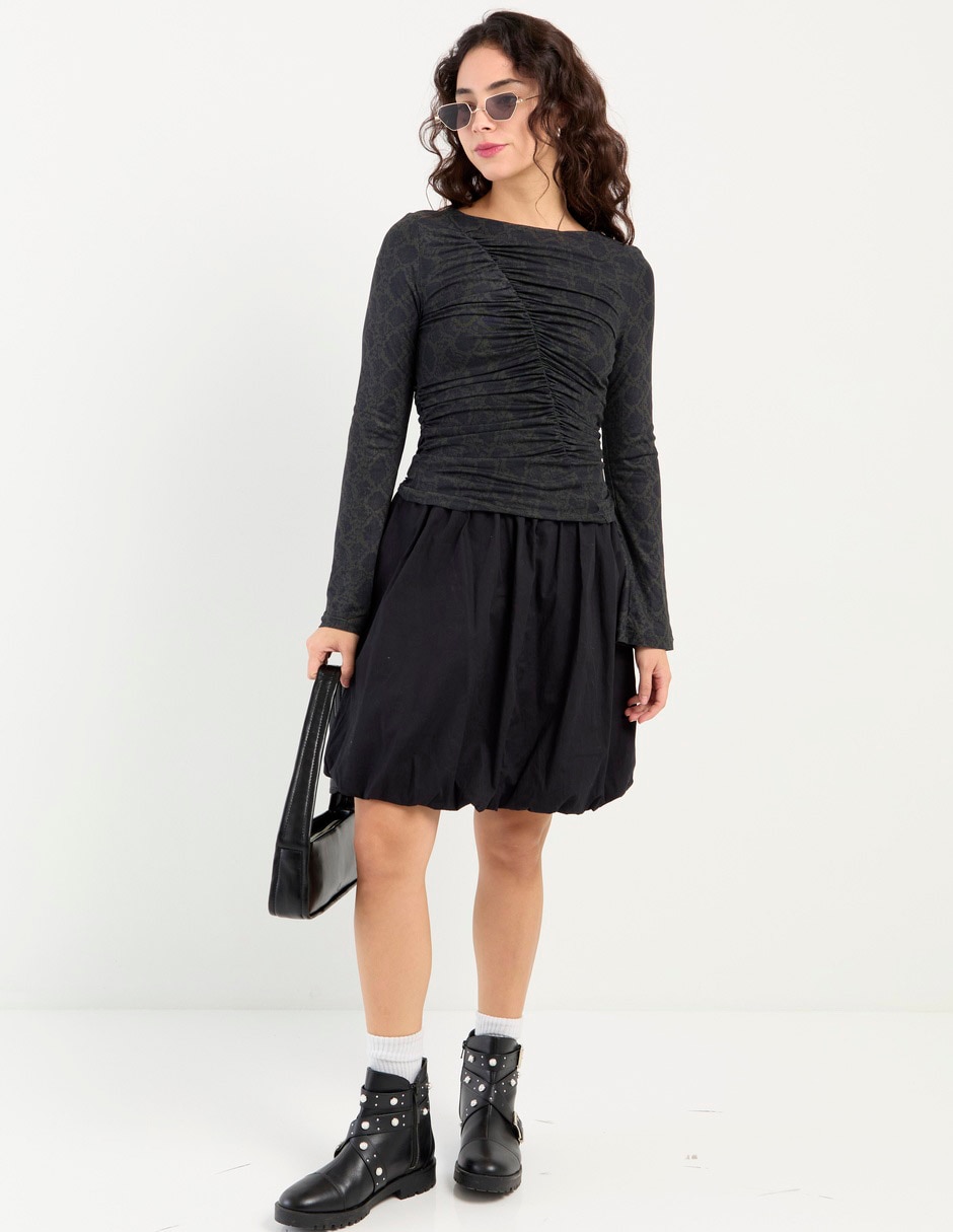 Blusa manga larga para mujer 6