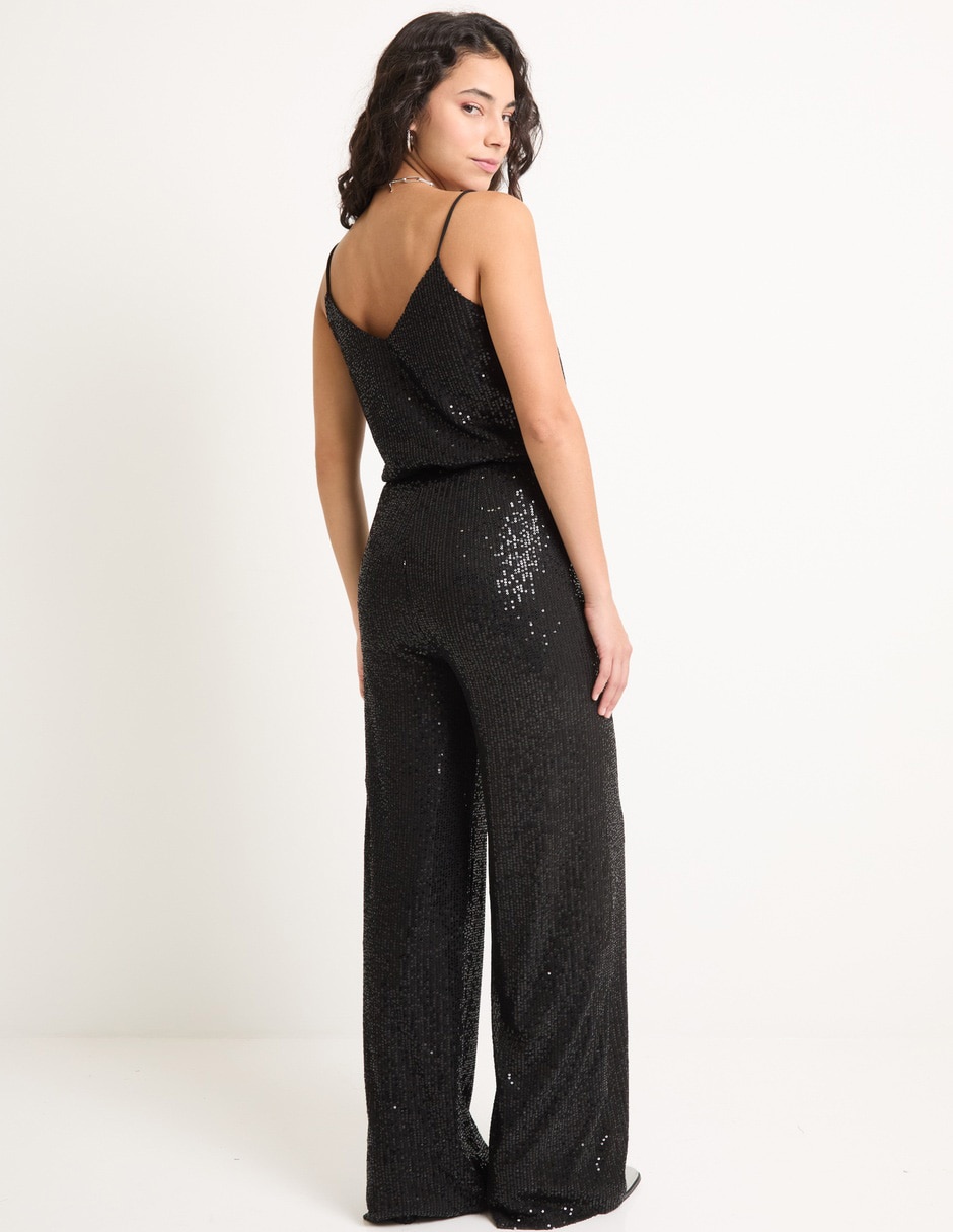 Pantalón de vestir wide leg para mujer 4
