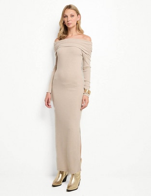 Vestido largo casual para mujer 1