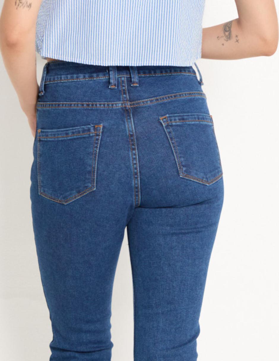 Jeans flare That's It corte cintura para mujer