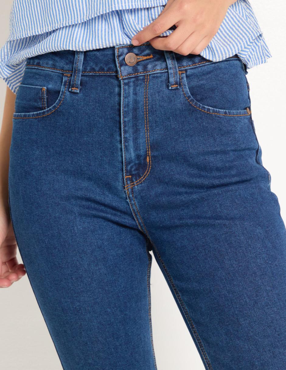 Jeans flare That's It corte cintura para mujer