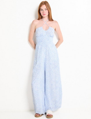 Jumpsuit estampado floral para mujer 1