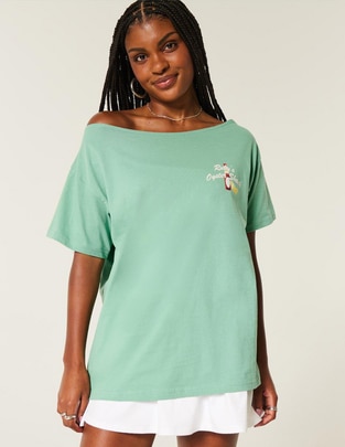 Playera manga corta cuello ojal para mujer Playera manga corta cuello ojal para mujer