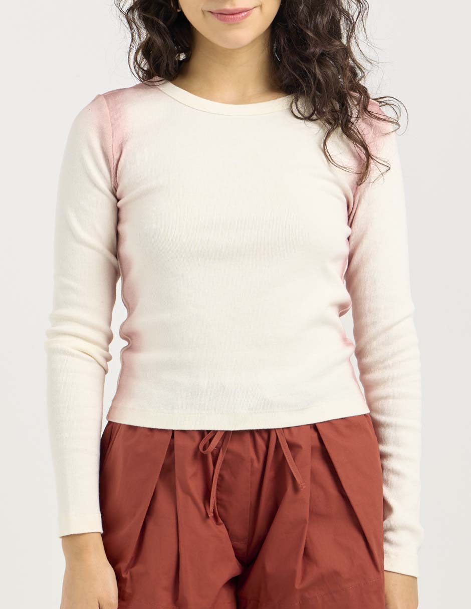 Blusa manga larga para mujer 5