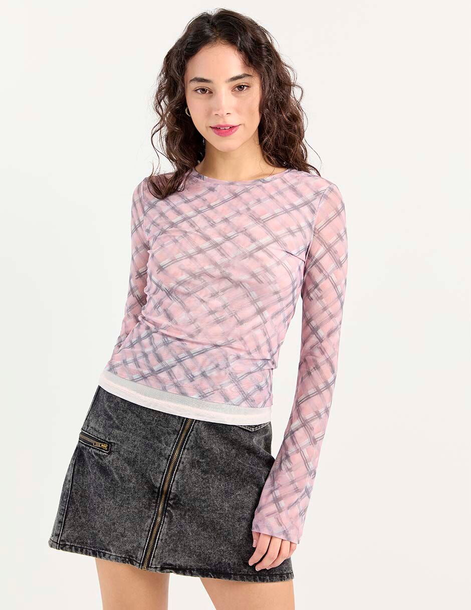 Blusa manga larga para mujer 1