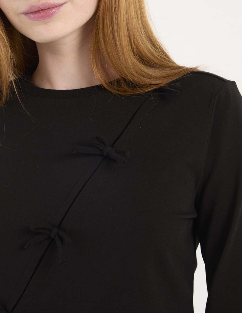 Blusa manga larga para mujer 7