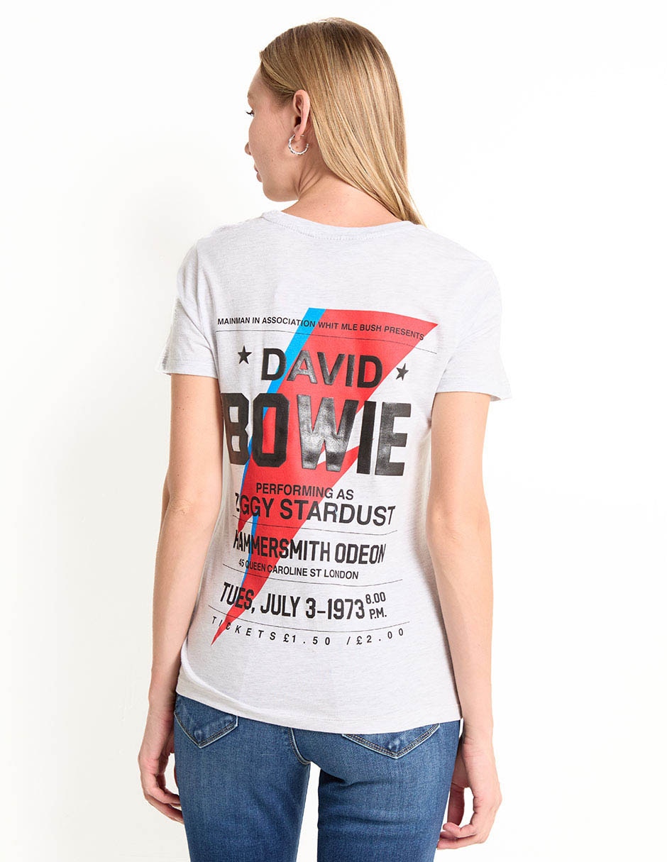 Playera manga corta cuello redondo para mujer 2