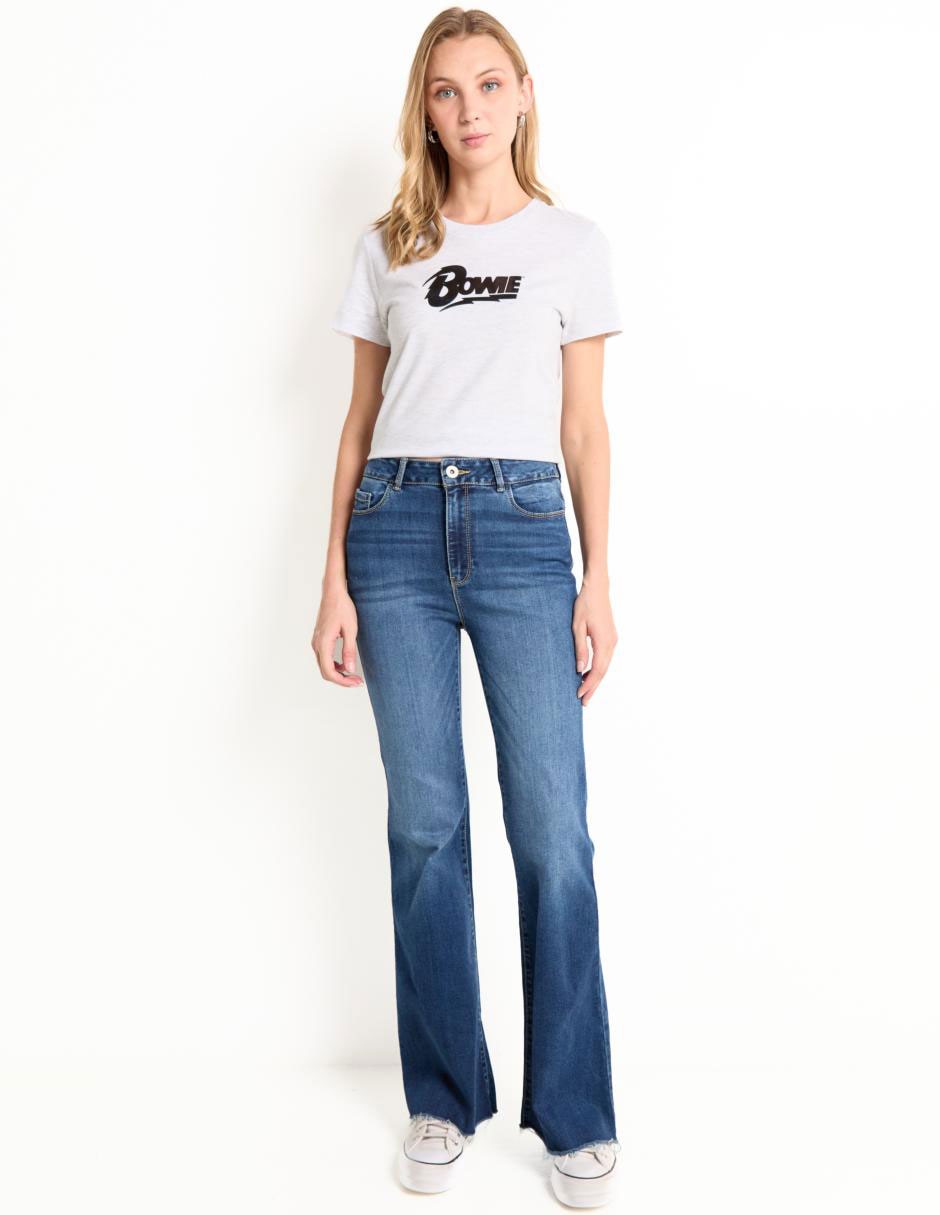 Playera manga corta cuello redondo para mujer 3