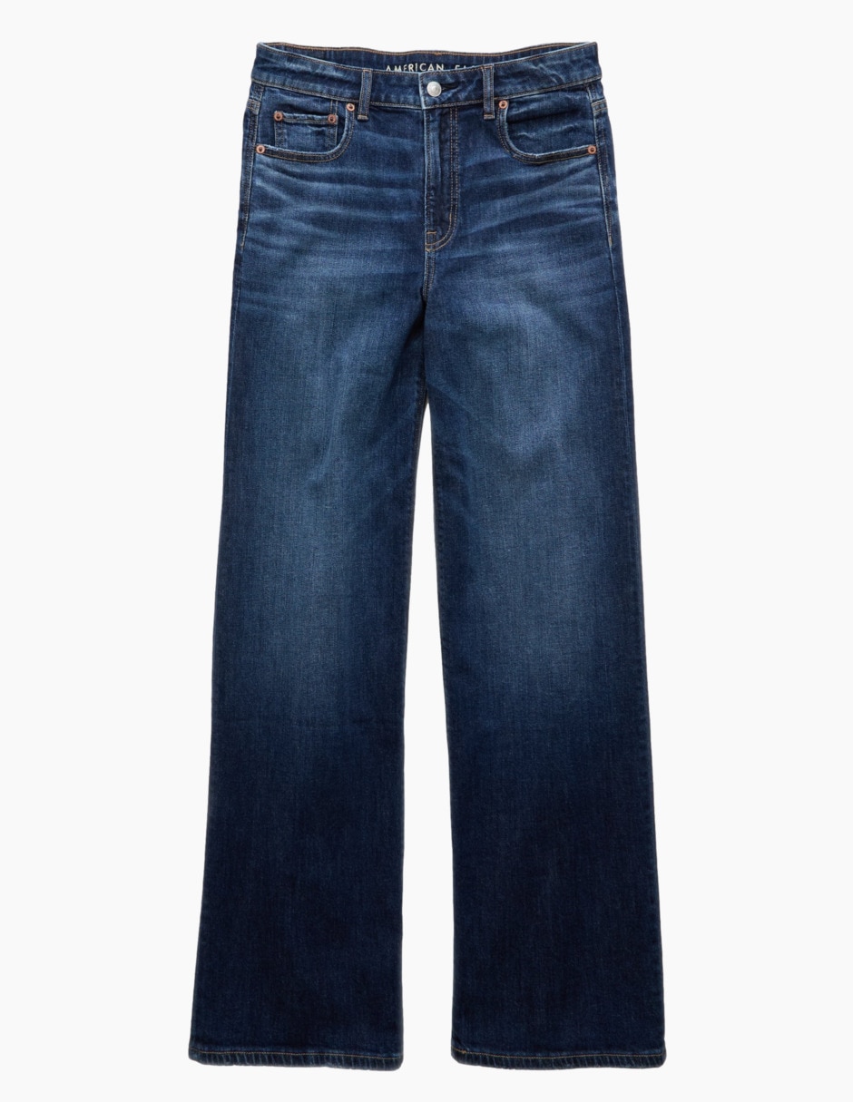 Jeans amplio American Eagle para mujer