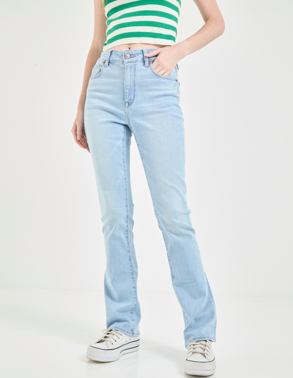 Jeans slim American Eagle corte cintura para mujer