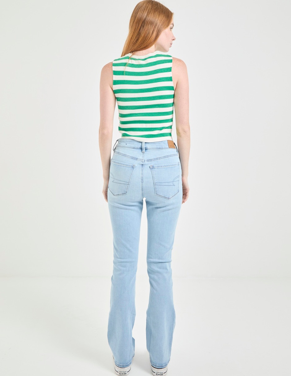 Jeans slim American Eagle corte cintura para mujer