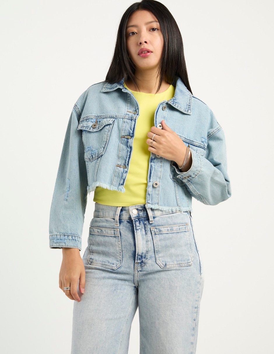Chamarra denim para mujer 5