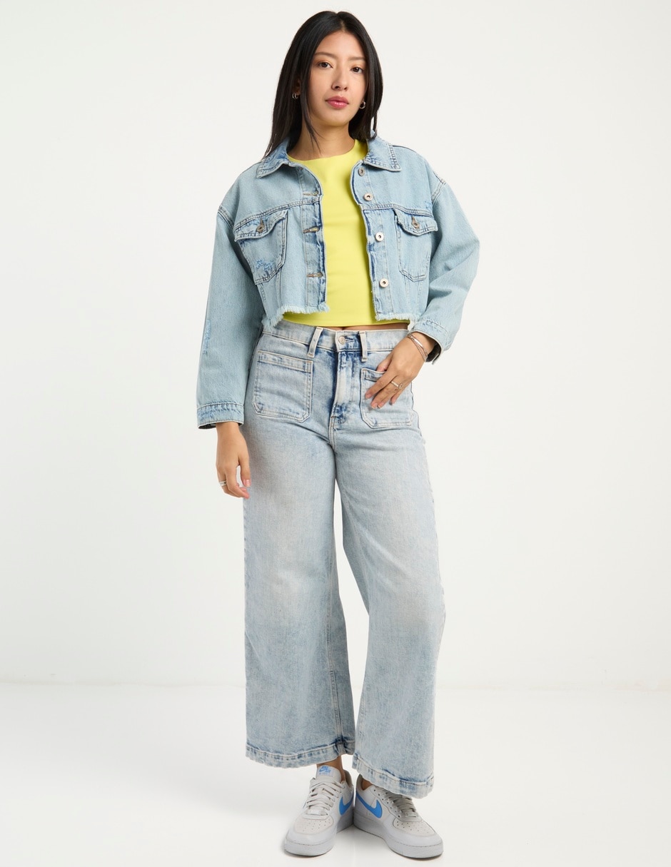 Chamarra denim para mujer 4