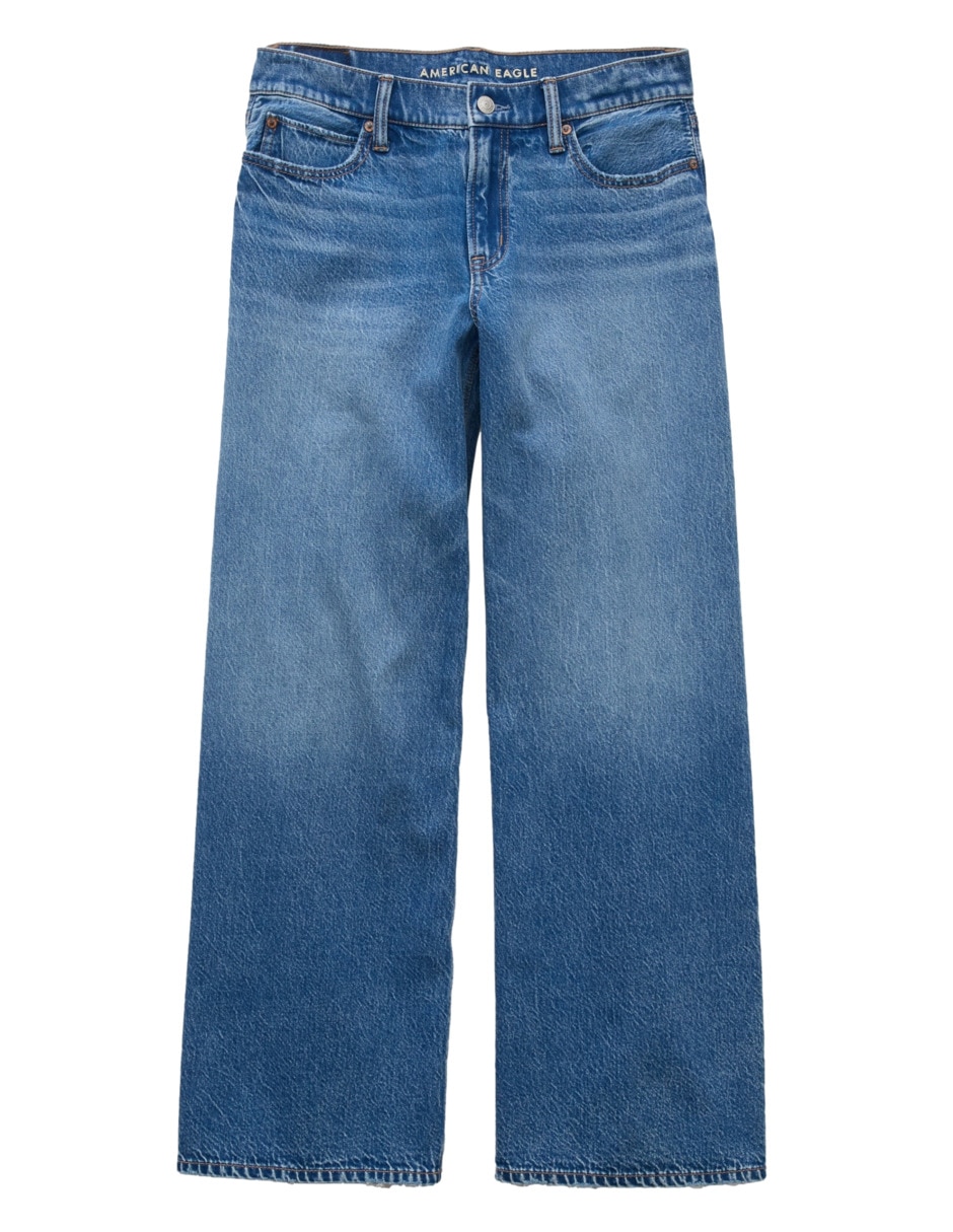 Jeans wide leg wide para mujer 3