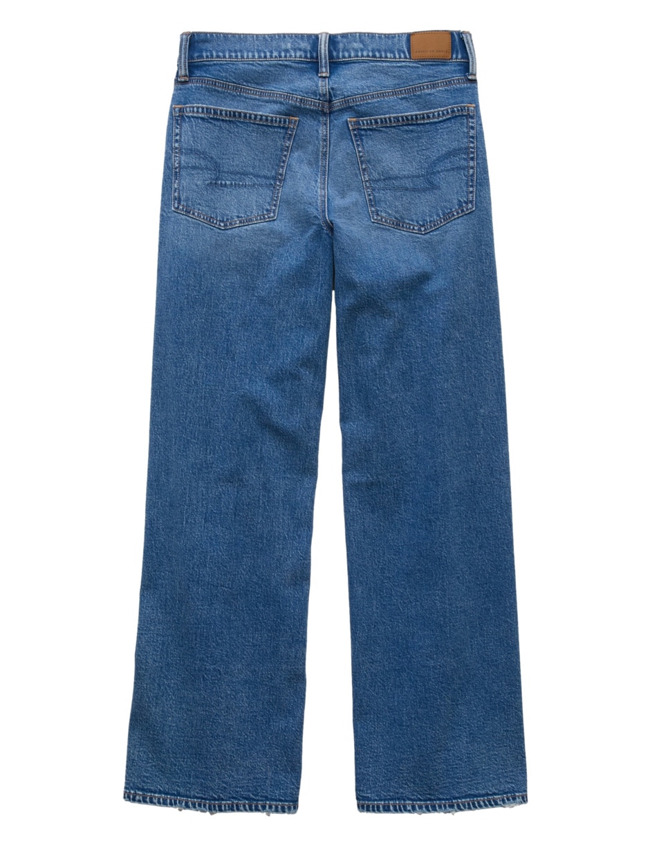 Jeans wide leg wide para mujer 2