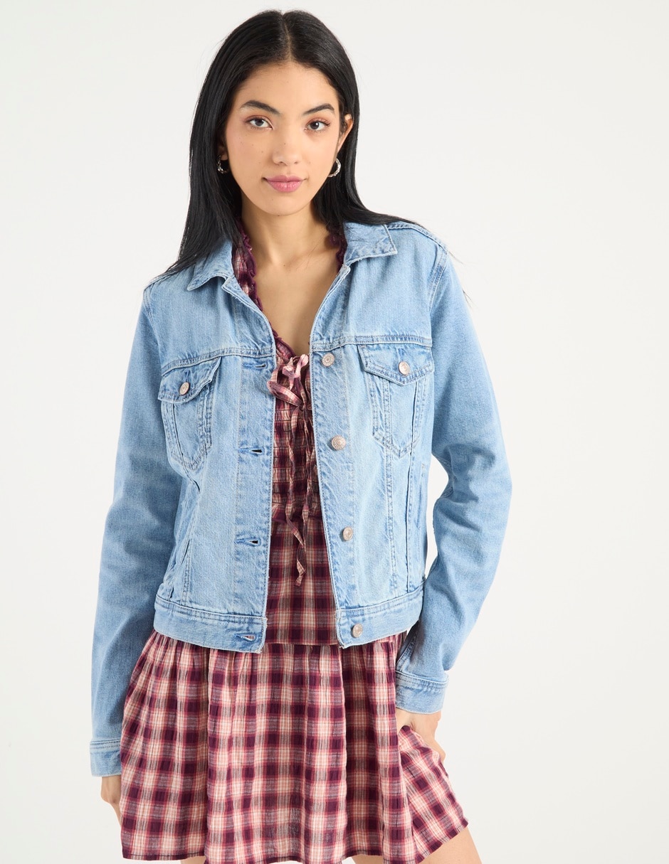 Chamarra denim para mujer Chamarra denim para mujer