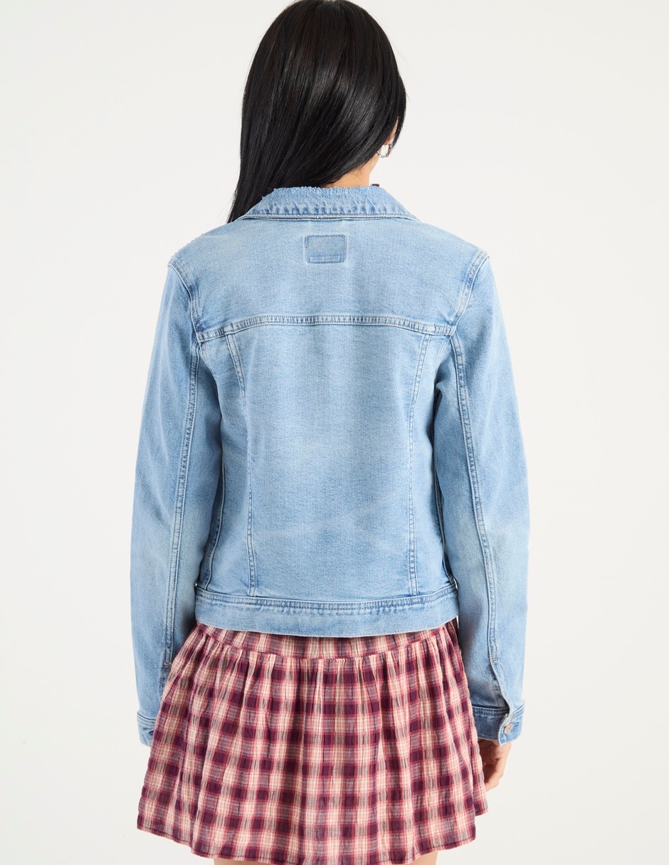 Chamarra denim American Eagle para mujer
