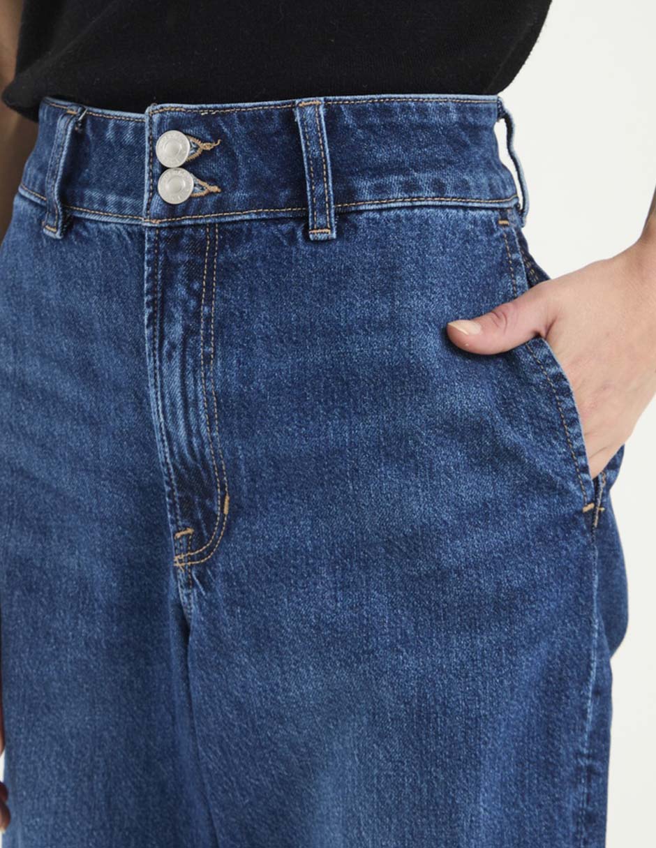 Jeans mom para mujer