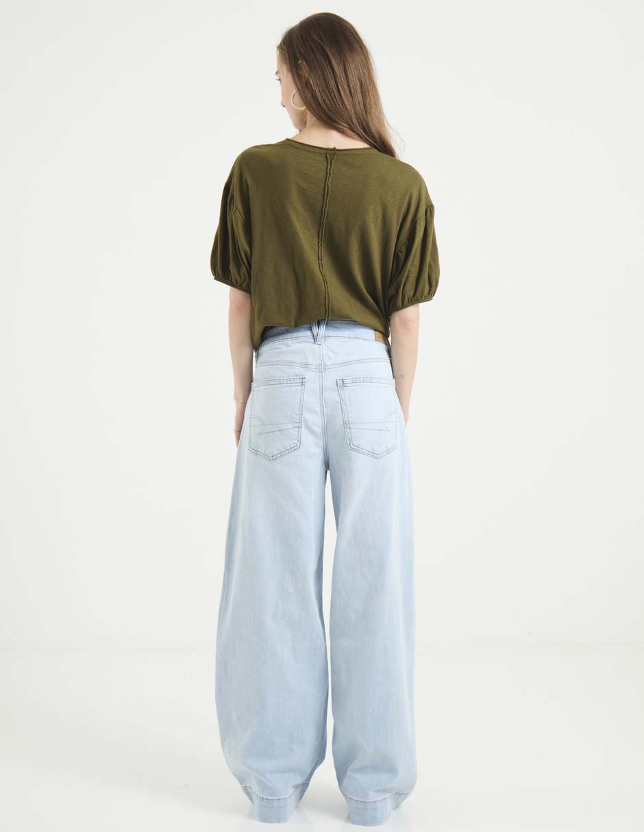 Jeans wide leg para mujer 2