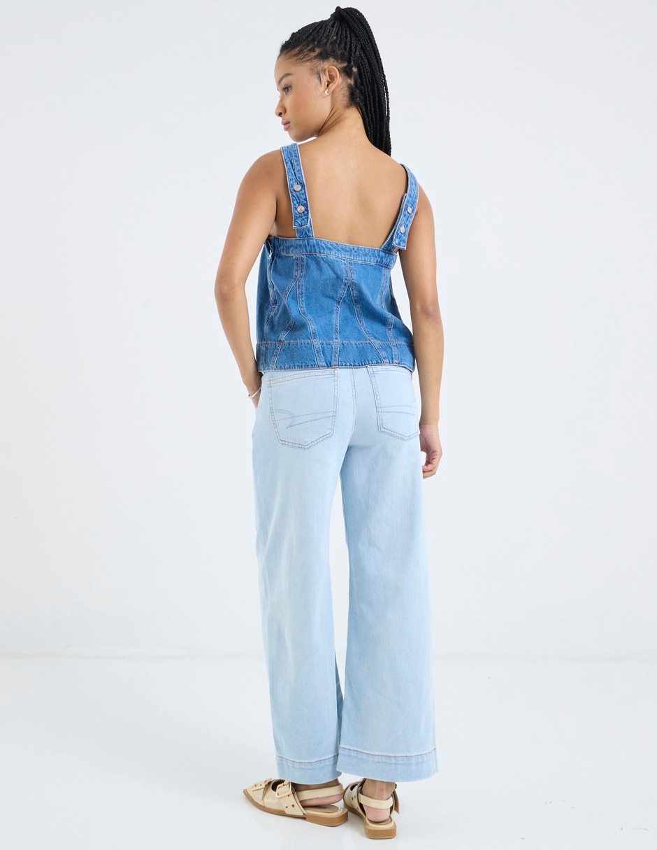 Jeans wide leg American Eagle para mujer