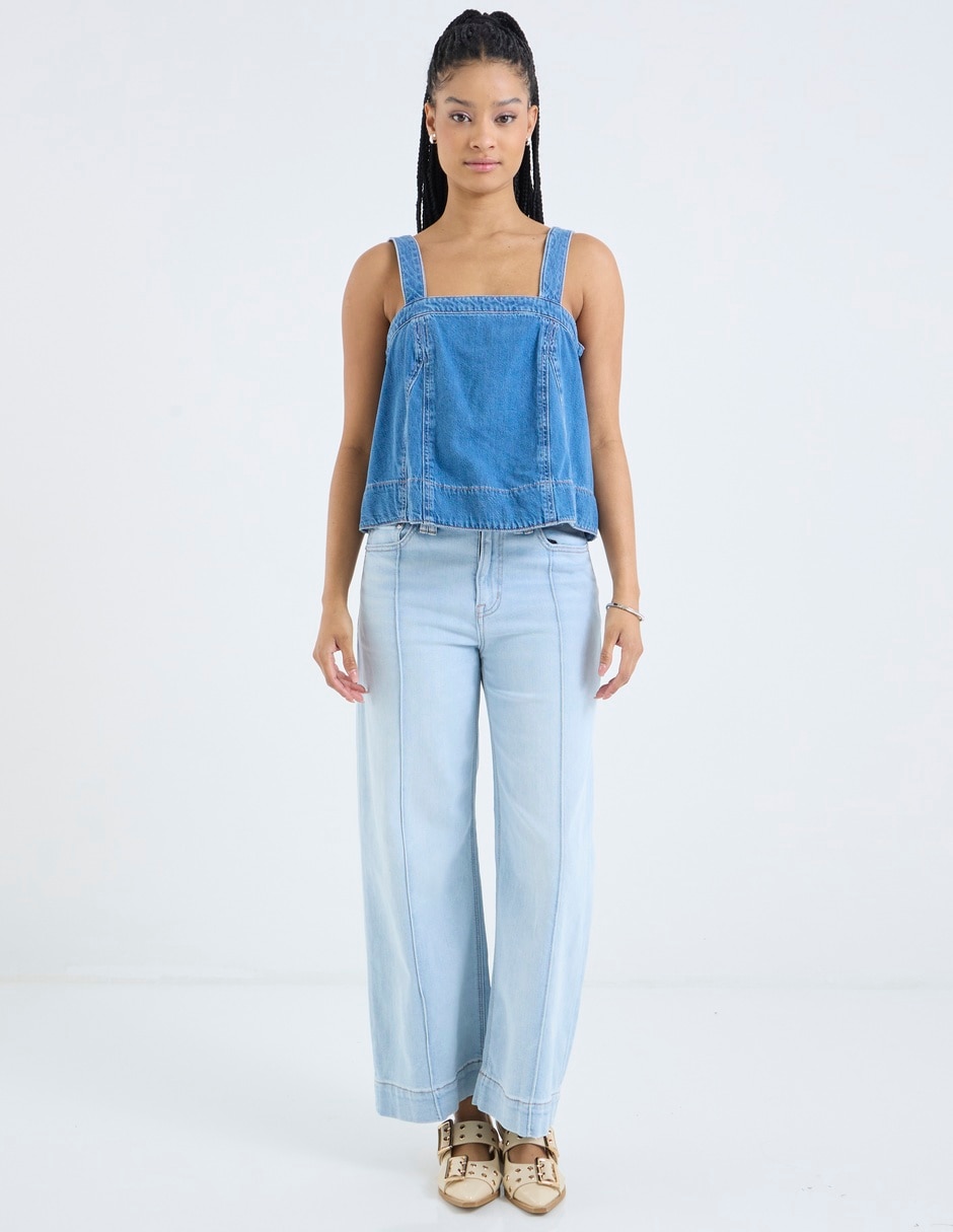 Jeans wide leg American Eagle para mujer